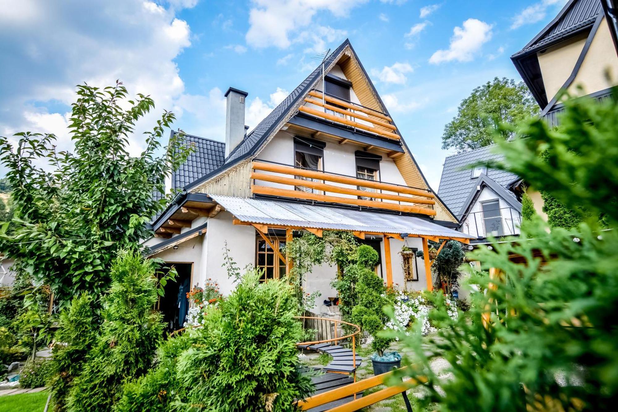 Ciukrowa Chatka Sauna & Jacuzzi Poronin Exterior photo