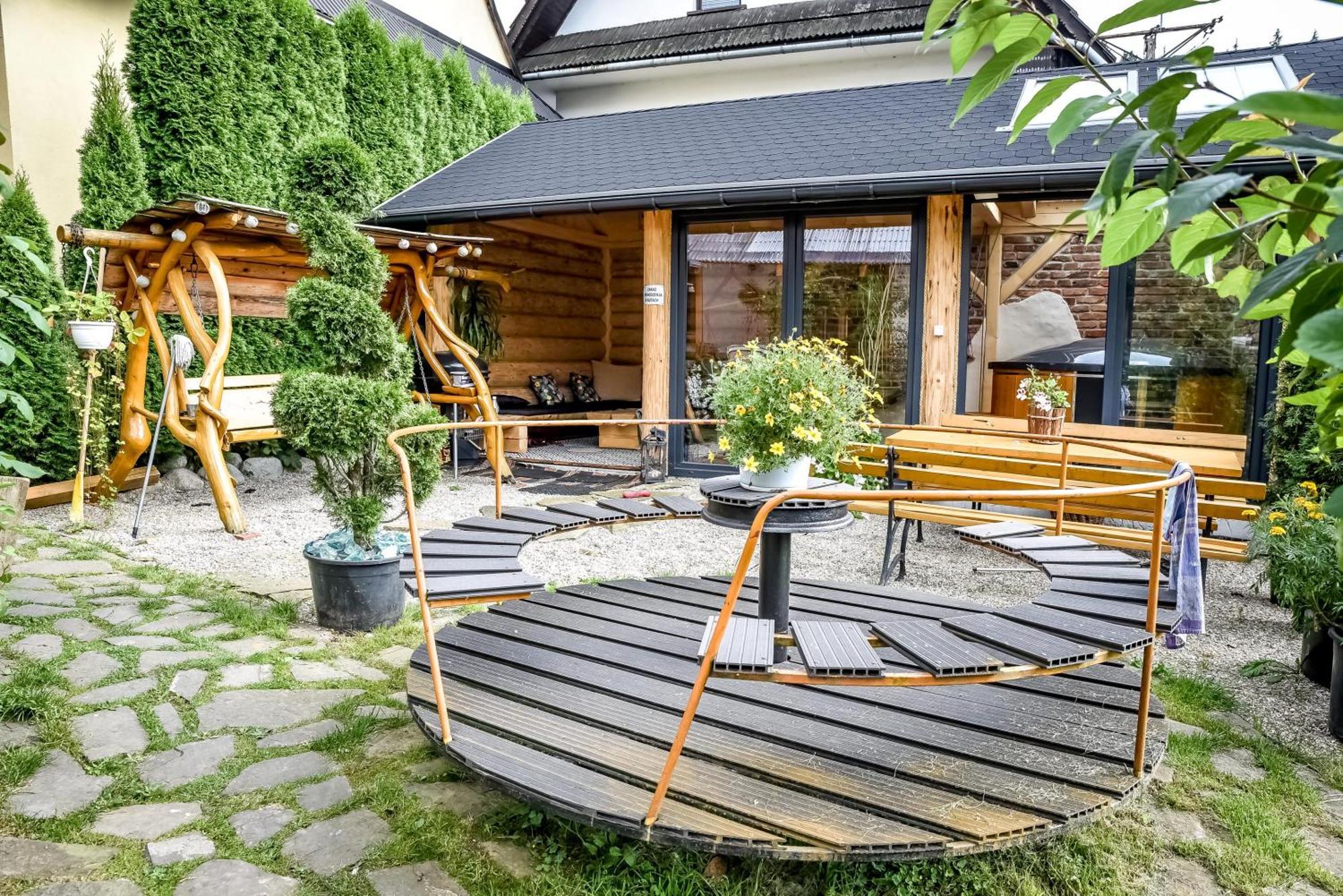 Ciukrowa Chatka Sauna & Jacuzzi Poronin Exterior photo